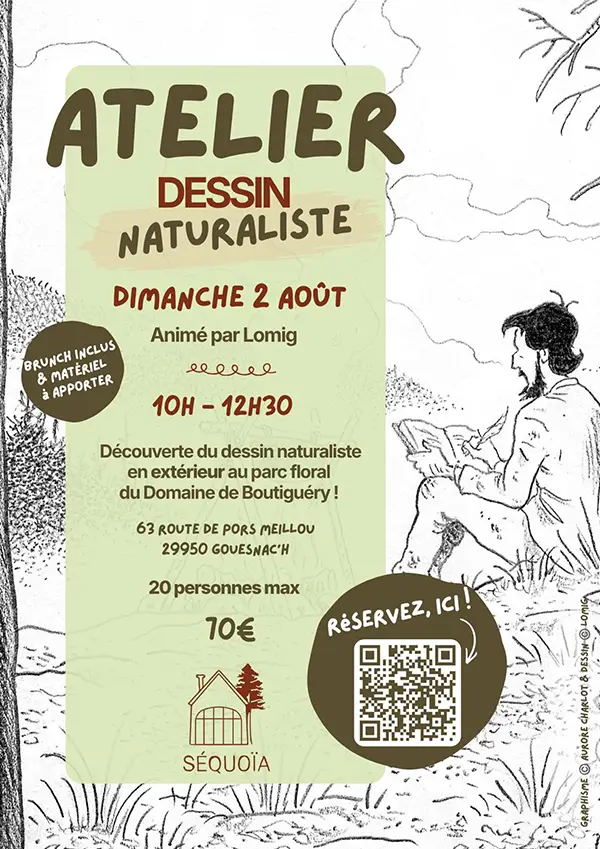ATELIER DESSIN NATURALISTE