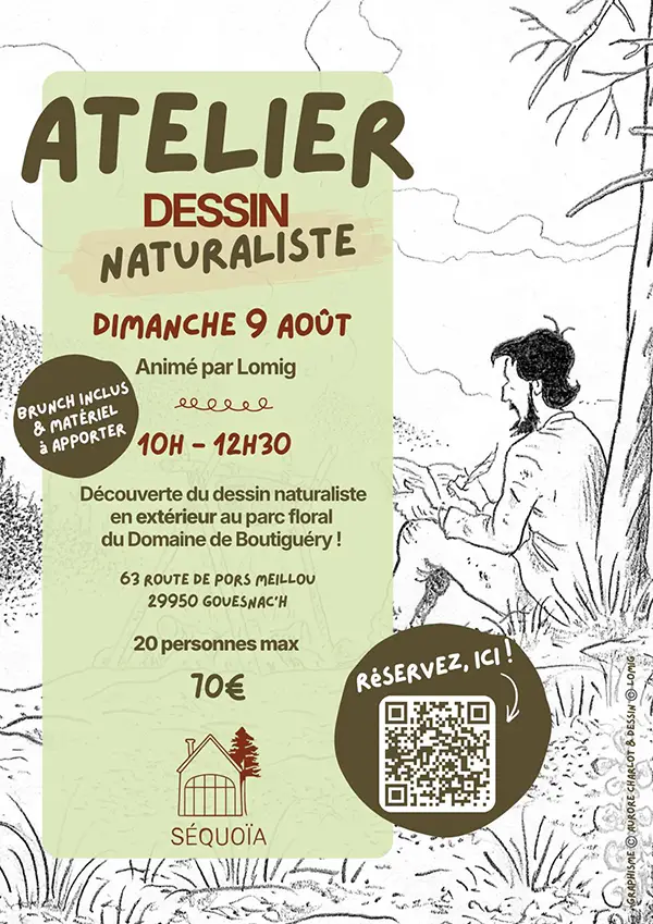 ATELIER DESSIN NATURALISTE<br />
